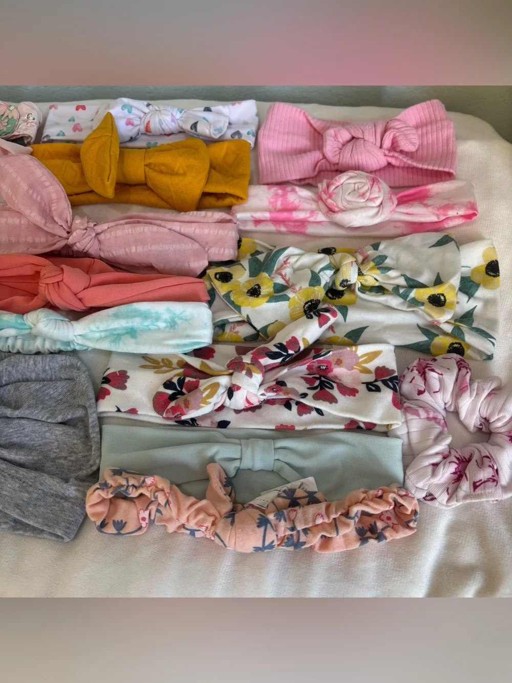 Assorted Baby Toddler Girl Knotted and Bow Headbands